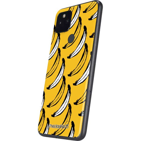 Bouffants and Broken Hearts Bananas Google Pixel 4a 5G Skin